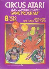 Circus Atari [Text Label] - Atari 2600 - Cartridge Only