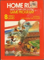 Home Run [Text Label] - Atari 2600 - Cartridge Only