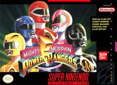 Mighty Morphin Power Rangers - Super Nintendo - Game Only