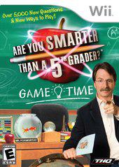 Are You Smarter Than A 5th Grader? Game Time - Wii - Used w/ Box & Manual