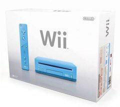 Blue Nintendo Wii System - Wii - Used