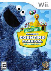 Sesame Street: Cookie's Counting Carnival - Wii - Used w/ Box & Manual