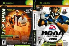 NCAA Football 2005 Top Spin Combo - Xbox - Used w/ Box & Manual