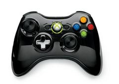 Xbox 360 Wireless Controller [Black Chrome] - Xbox 360 - Used