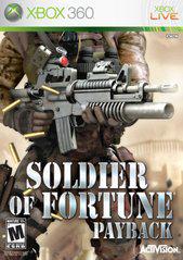 Soldier Of Fortune Payback - Xbox 360 - Used w/ Box & Manual