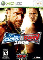 WWE Smackdown vs. Raw 2009 - Xbox 360 - Used w/ Box & Manual