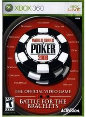 World Series Of Poker 2008 - Xbox 360 - Used w/ Box & Manual