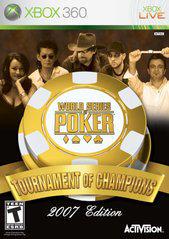 World Series of Poker Tournament of Champions 2007 - Xbox 360 - Used w/ Box & Manual