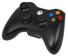 Xbox 360 Wireless Controller Glossy Black - Xbox 360 - Device Only