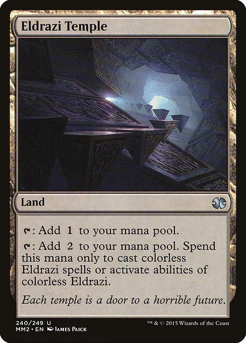 Eldrazi Temple (240) - Moderately Played / mm2