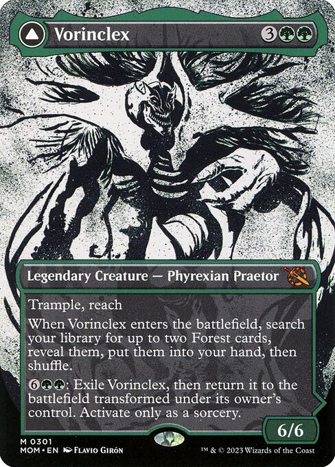 Vorinclex // The Grand Evolution (301) - BORDERLESS - FULL ART - Lightly Played / mom