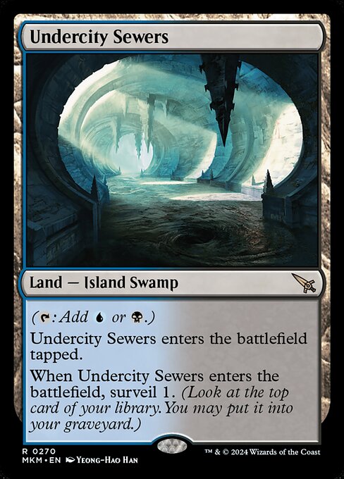 Undercity Sewers (270) - Lightly Played / mkm