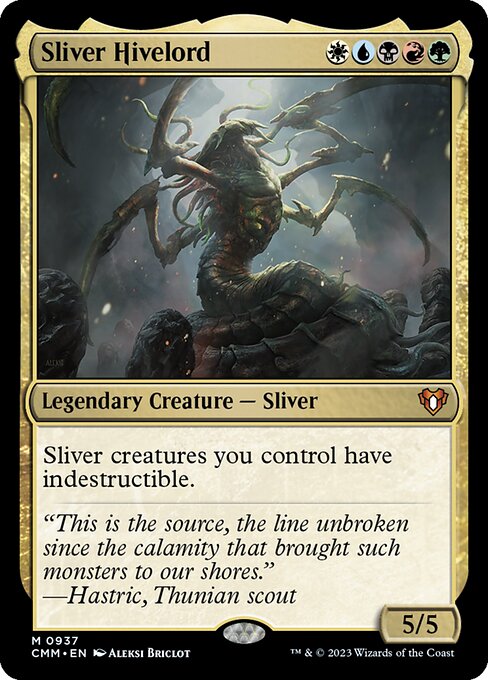 Sliver Hivelord (937) - Lightly Played / cmm