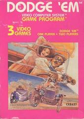 Dodge 'Em - Atari 2600 - Cartridge Only