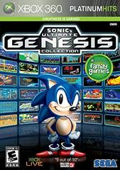 Sonic's Ultimate Genesis Collection [Platinum Hits] - Xbox 360 - Used w/ Box & Manual