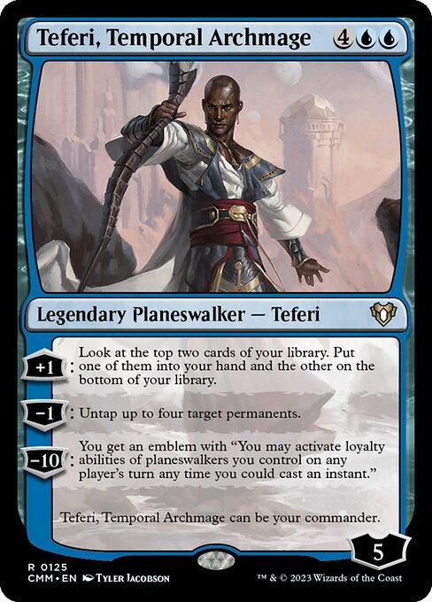 Teferi, Temporal Archmage (125) - Lightly Played / cmm