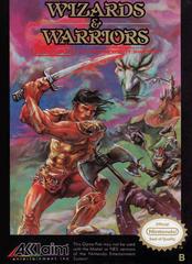 Wizards and Warriors - NES - Used w/ Box & Manual