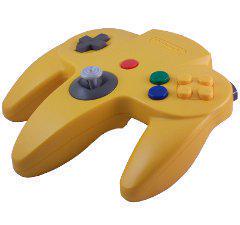 Yellow Controller - Nintendo 64 - Device Only