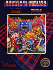 Ghosts 'n Goblins [5 Screw] - NES - Game Only