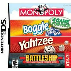 Monopoly / Boggle / Yahtzee / Battleship - Nintendo DS - Used w/ Box & Manual