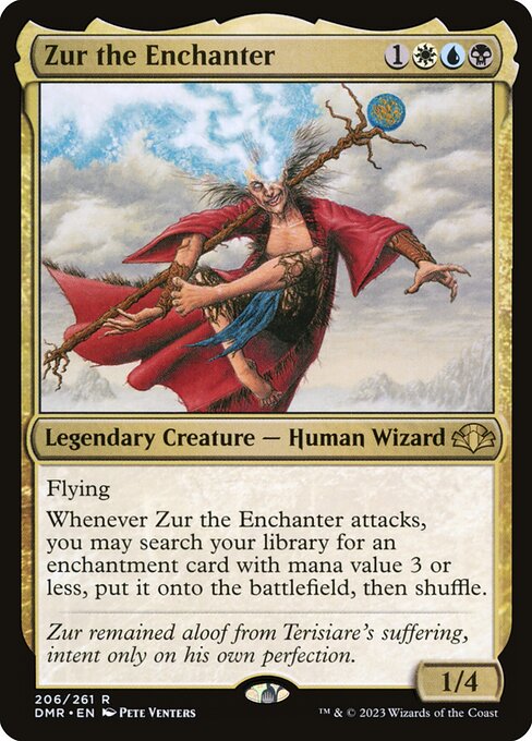 Zur the Enchanter (206) - Lightly Played / dmr