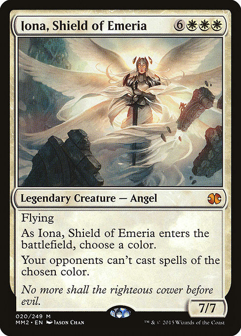 Iona, Shield of Emeria (20) - Foil Heavily Played / mm2