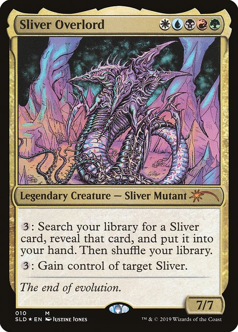 Sliver Overlord (10) - Foil Lightly Played / sld