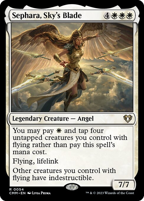 Sephara, Sky's Blade (54) - Moderately Played / cmm