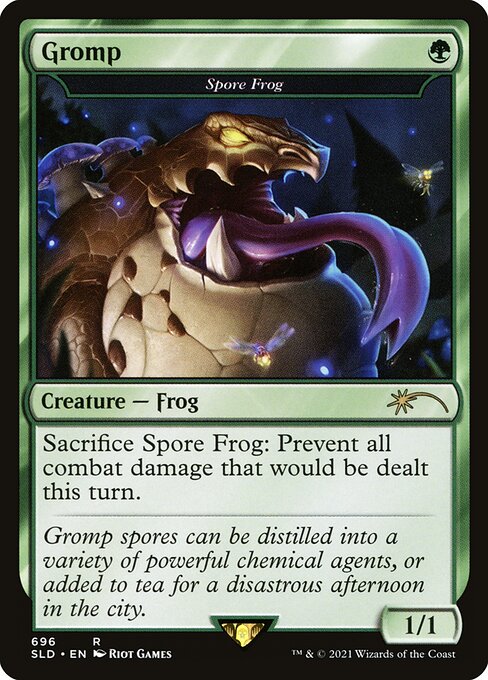 Spore Frog (696) - Foil Lightly Played / sld