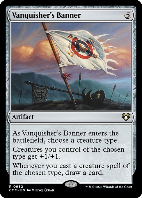 Vanquisher's Banner (982) - Lightly Played / cmm