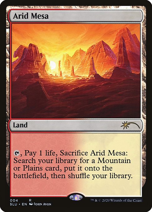 Arid Mesa (4) - Lightly Played / sld