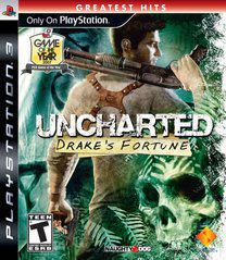 Uncharted Drake's Fortune [Greatest Hits] - Playstation 3 - Used w/ Box & Manual