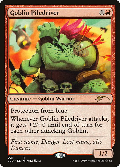 Goblin Piledriver (21) - Lightly Played / sld