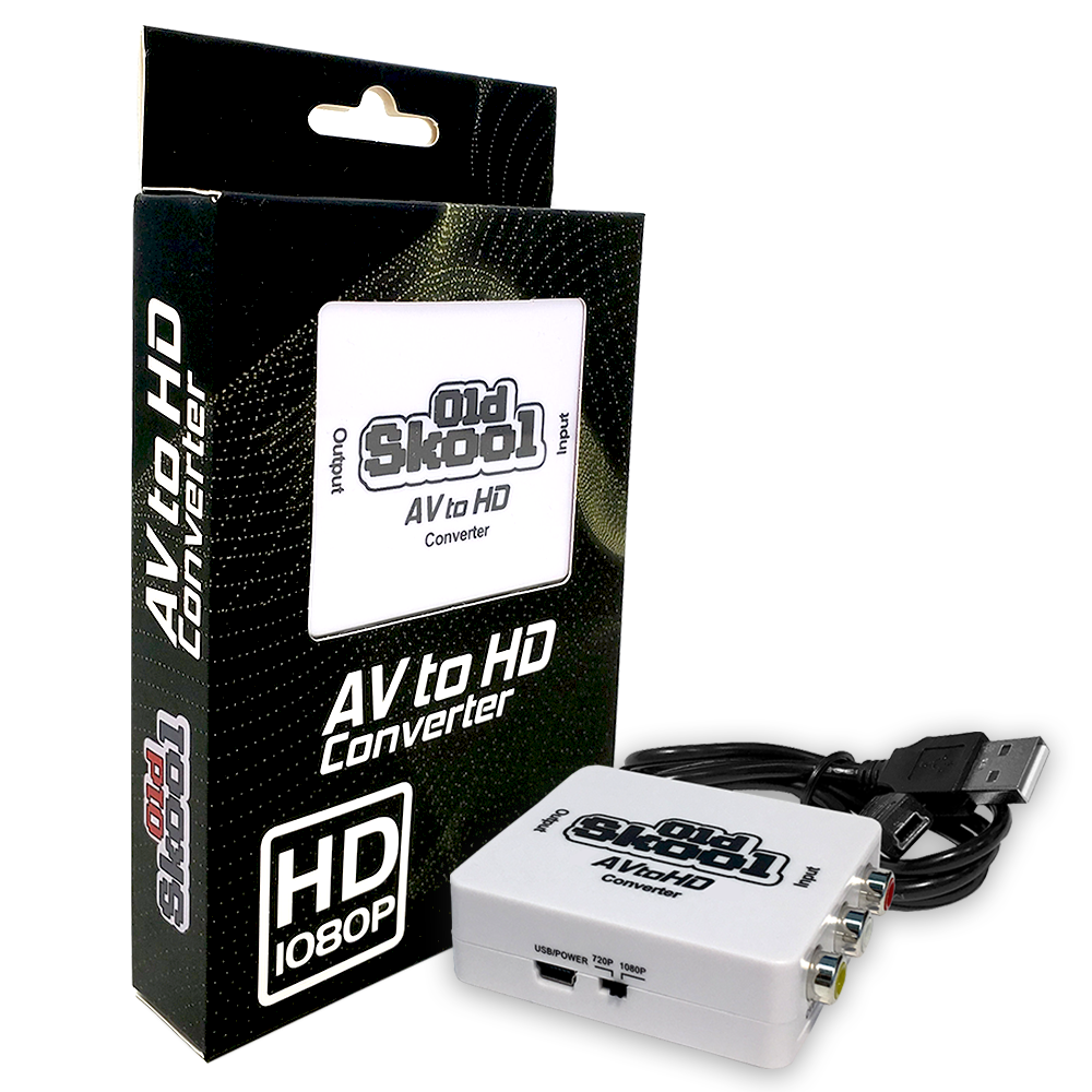 Old Skool AV To Hdmi Converter - Sealed Brand New