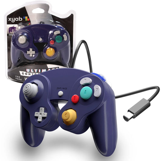 XYAB Gamecube Wired Controller - Indigo