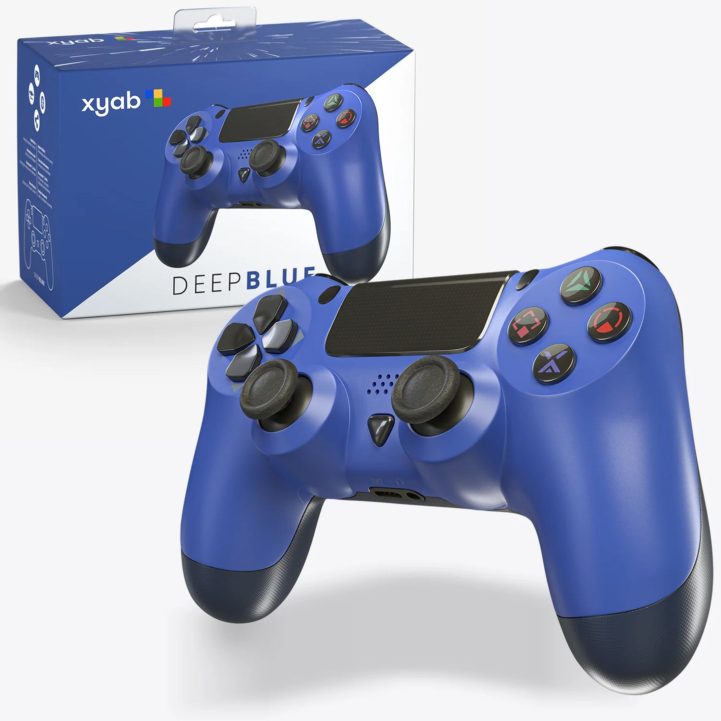 XYAB PS4 Deep Blue Controller - PlayStation 4 - Sealed Brand New