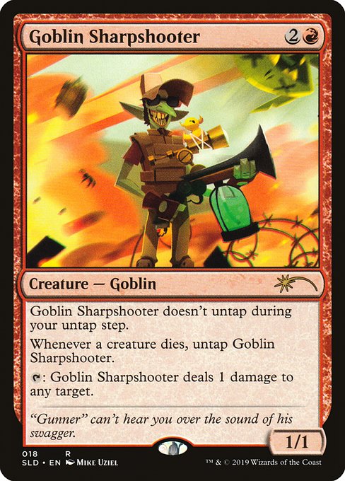 Goblin Sharpshooter (18) - Lightly Played / sld