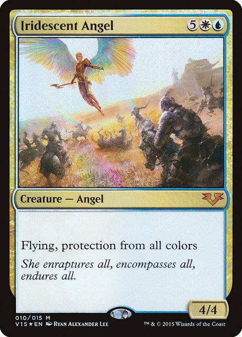 Iridescent Angel (10) - Foil Lightly Played / v15