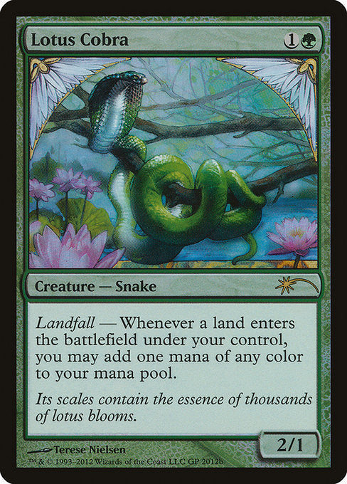 Lotus Cobra (2012b) - Foil Moderately Played / pgpx