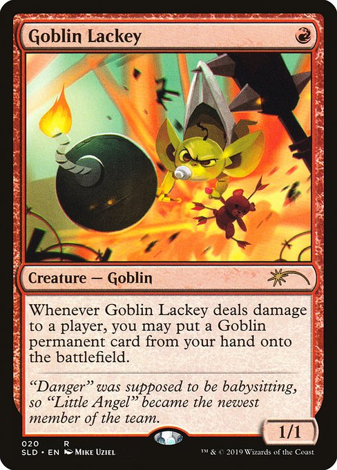 Goblin Lackey (20) - Lightly Played / sld