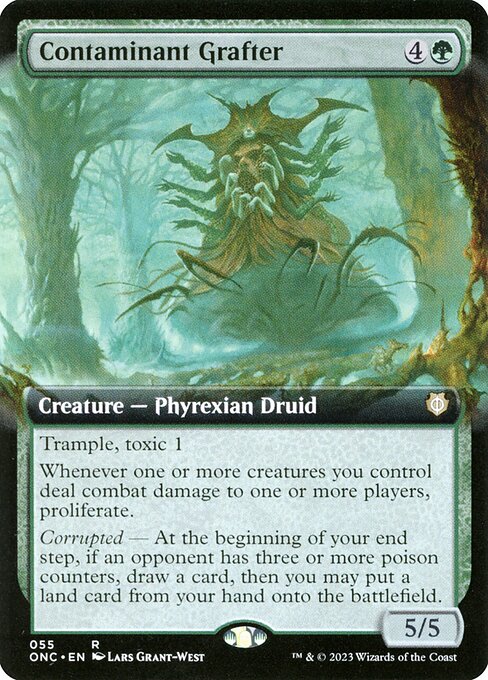 Contaminant Grafter (55) - EXTENDED ART - Lightly Played / one