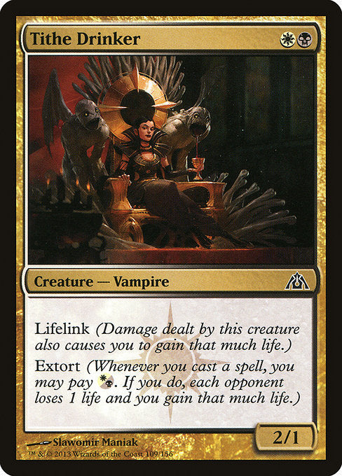 Tithe Drinker (109) - Foil Damaged / dgm